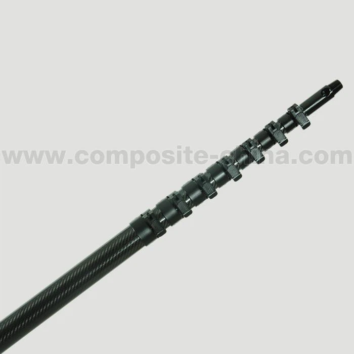 Carbon fiber ntau qhov rai tu dej Fed ncej