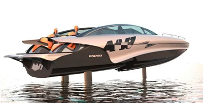 Lub Tuam Txhab Canadian Launches Tshiab Carbon Fiber Hull Electric Hydrofoil ...